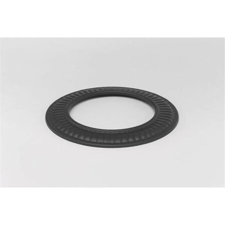 Integra Miltex Imperial Manufacturing Group BM0094 6 Inch  24-ga Snap-Lock Black Stovepipe Trim Collar  Od Is 3 3/4 Inch  Larger Than Id 73665